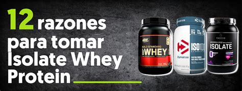 whey protein isolate para que sirve